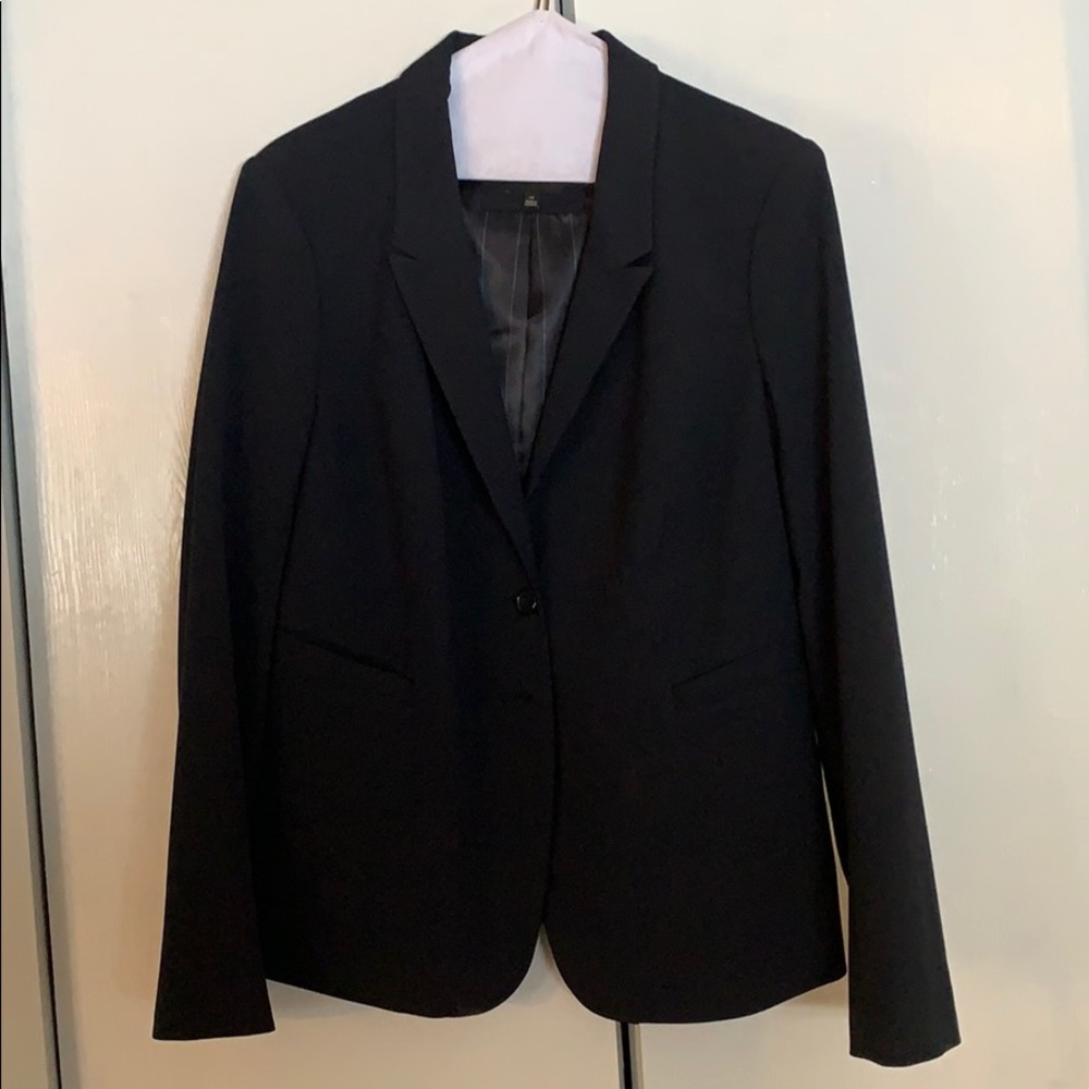 Navy pantsuit